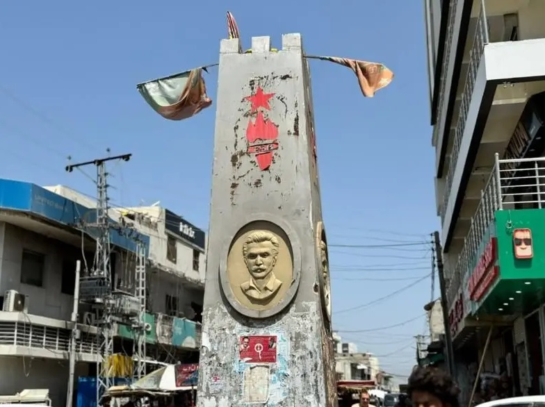 यह फिदा अहमद बलोच का स्मारक है। उन्होंने 1980 के दशक में बलोच राष्ट्रीय युवा आंदोलन की स्थापना की थी। फोटो - इंटरनेट मीडिया