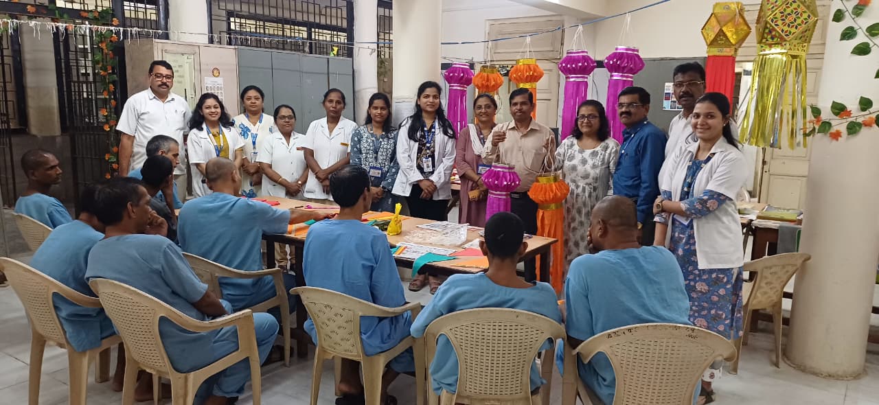 Diwali mind of mental patients,lamps hope