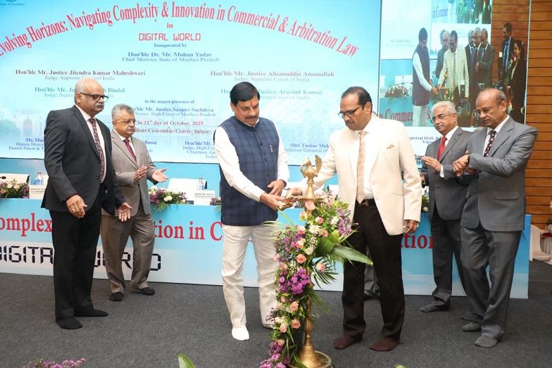 इन्दौर में विधि विशेषज्ञों की अंतरराष्ट्रीय संगोष्ठी का शुभारंभ इन्दौर में विधि विशेषज्ञों की अंतरराष्ट्रीय संगोष्ठी का शुभारंभ
