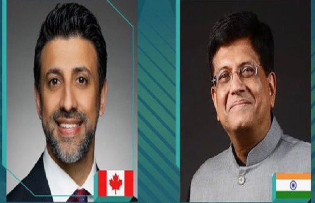भारत और कनाडा के व्यापार मंत्री का फाइल फोटो भारत और कनाडा के व्यापार मंत्री का फाइल फोटो