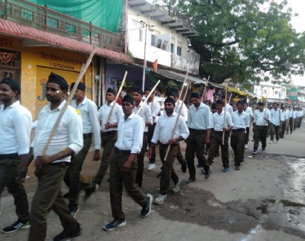 दतिया: संघ की शाखा ही शक्ति : पाराशर दतिया: संघ की शाखा ही शक्ति : पाराशर