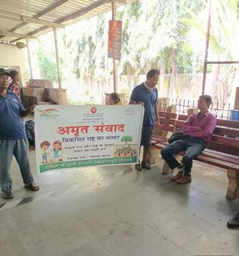 खड़गपुर मंडल में जल सुरक्षा व स्वच्छता को लेकर जागरूकता अभियान