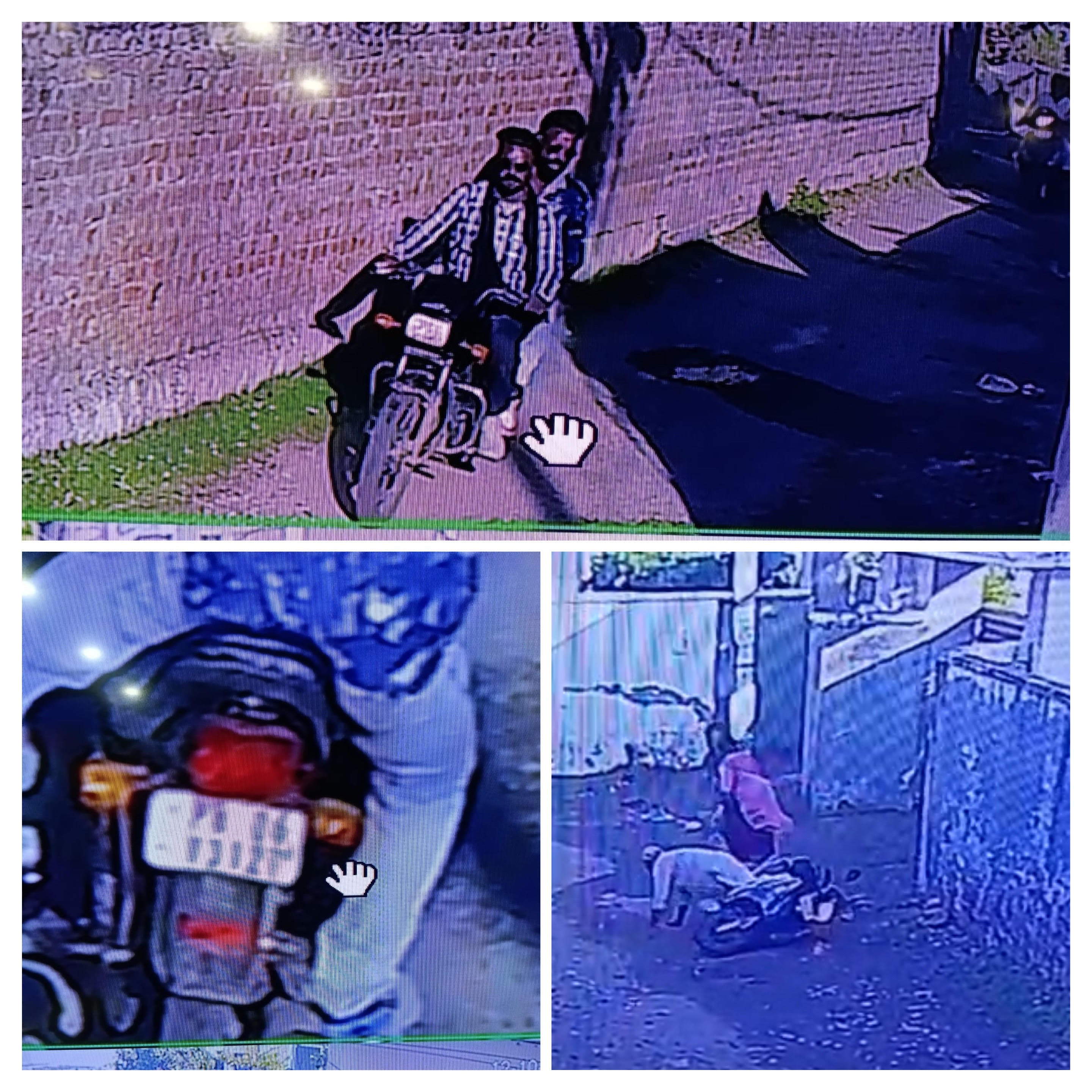 CCTV camera records purse snatching incident in Kathua, raising questions about security arrangements CCTV camera records purse snatching incident in Kathua, raising questions about security arrangements
