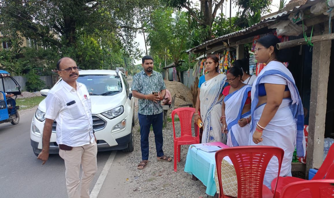 कोकराजार में पोलियो उप-राष्ट्रीय टीकाकरण अभियान का शुभारंभ।