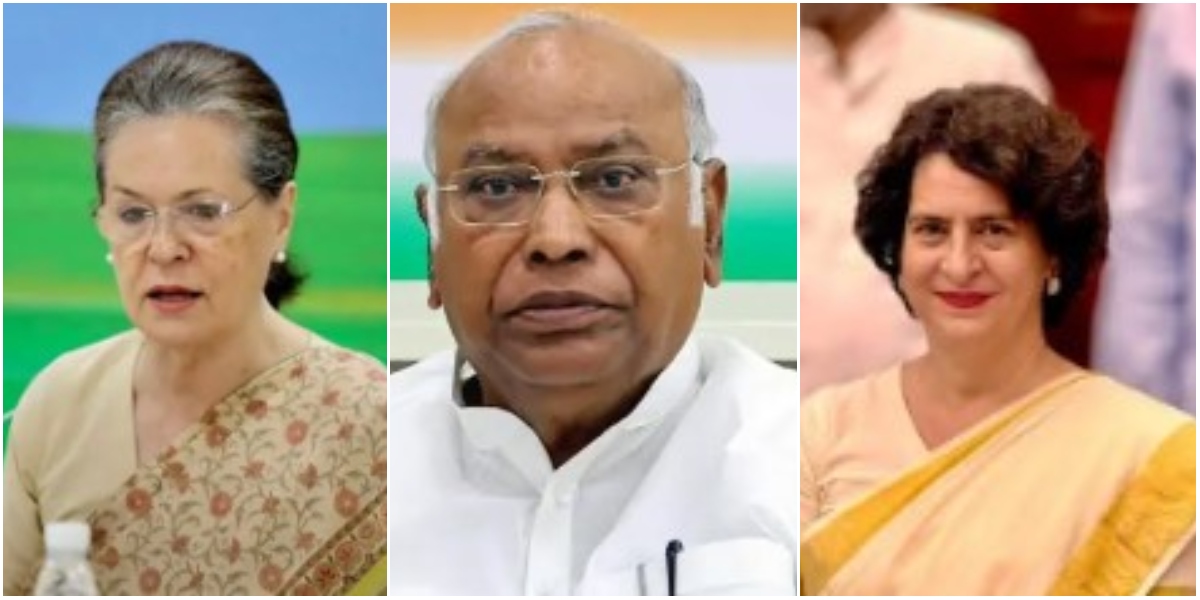 सोनिया गांधी के फिलिस्तीन पर लेख के बाद खरगे और प्रियंका ने केंद्र सरकार पर हमला, कहा- भारत की चुप्पी नैतिकता का त्याग सोनिया गांधी के फिलिस्तीन पर लेख के बाद खरगे और प्रियंका ने केंद्र सरकार पर हमला, कहा- भारत की चुप्पी नैतिकता का त्याग