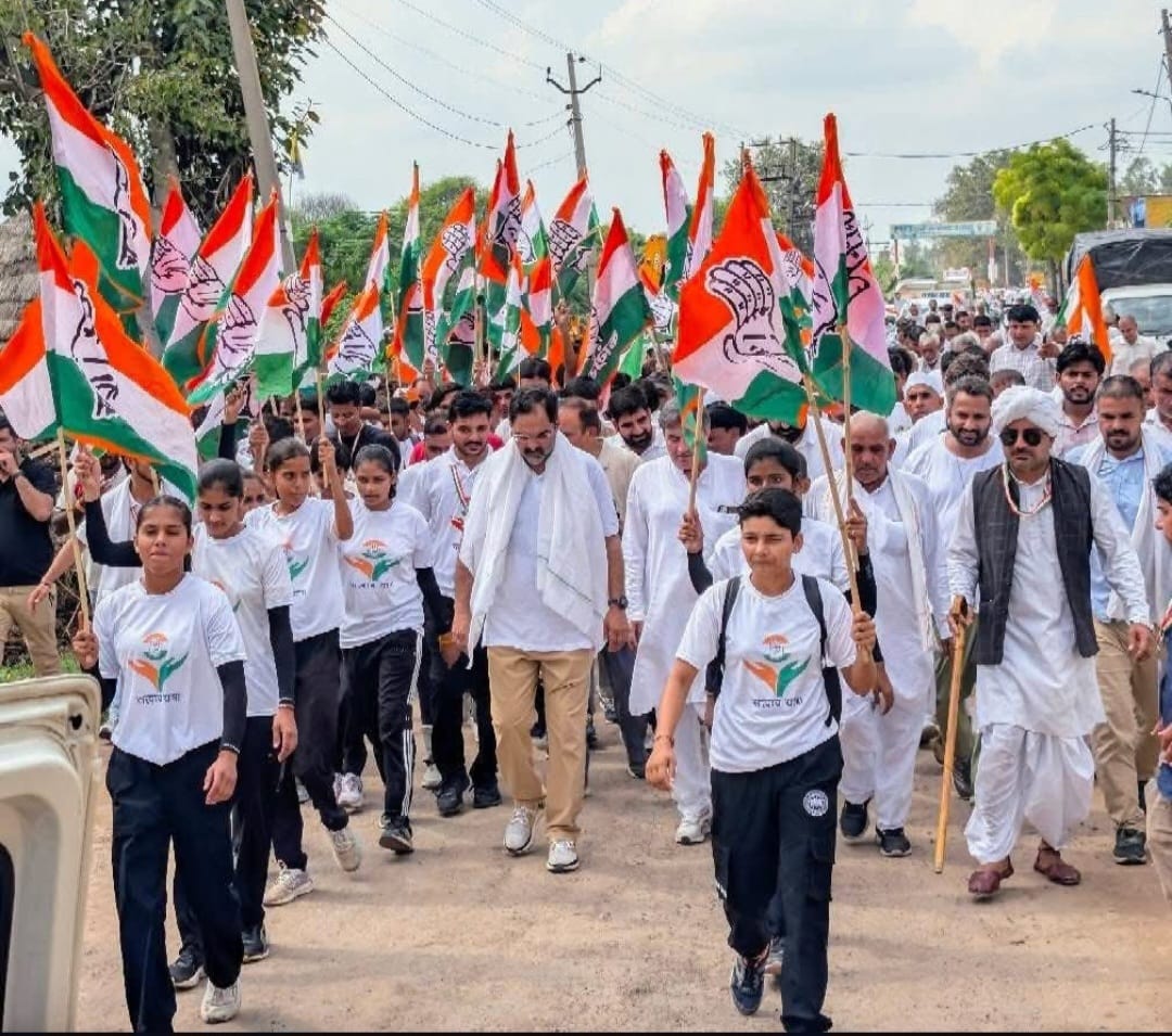 जींद पहुंची पूर्व सांसद बृजेंद्र सिंह की सद्भावना यात्रा। जींद पहुंची पूर्व सांसद बृजेंद्र सिंह की सद्भावना यात्रा।