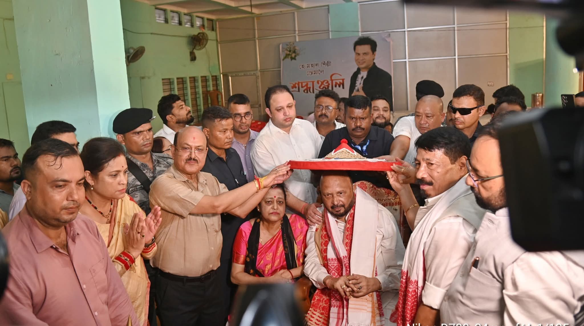Image of the AGP Celebration of 41st Foundation Day in Guwahati; Former CM Prafulla Kumar Mahanta Attending Ceremon.y Image of the AGP Celebration of 41st Foundation Day in Guwahati; Former CM Prafulla Kumar Mahanta Attending Ceremon.y