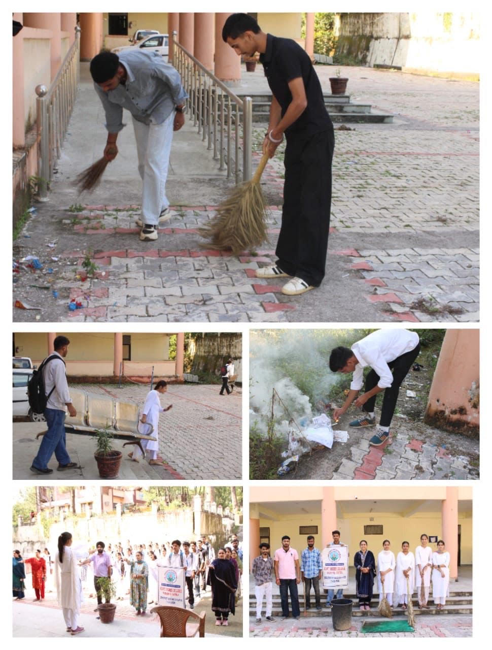 Pledges to spread awareness on cleanliness practices in daily life Pledges to spread awareness on cleanliness practices in daily life
