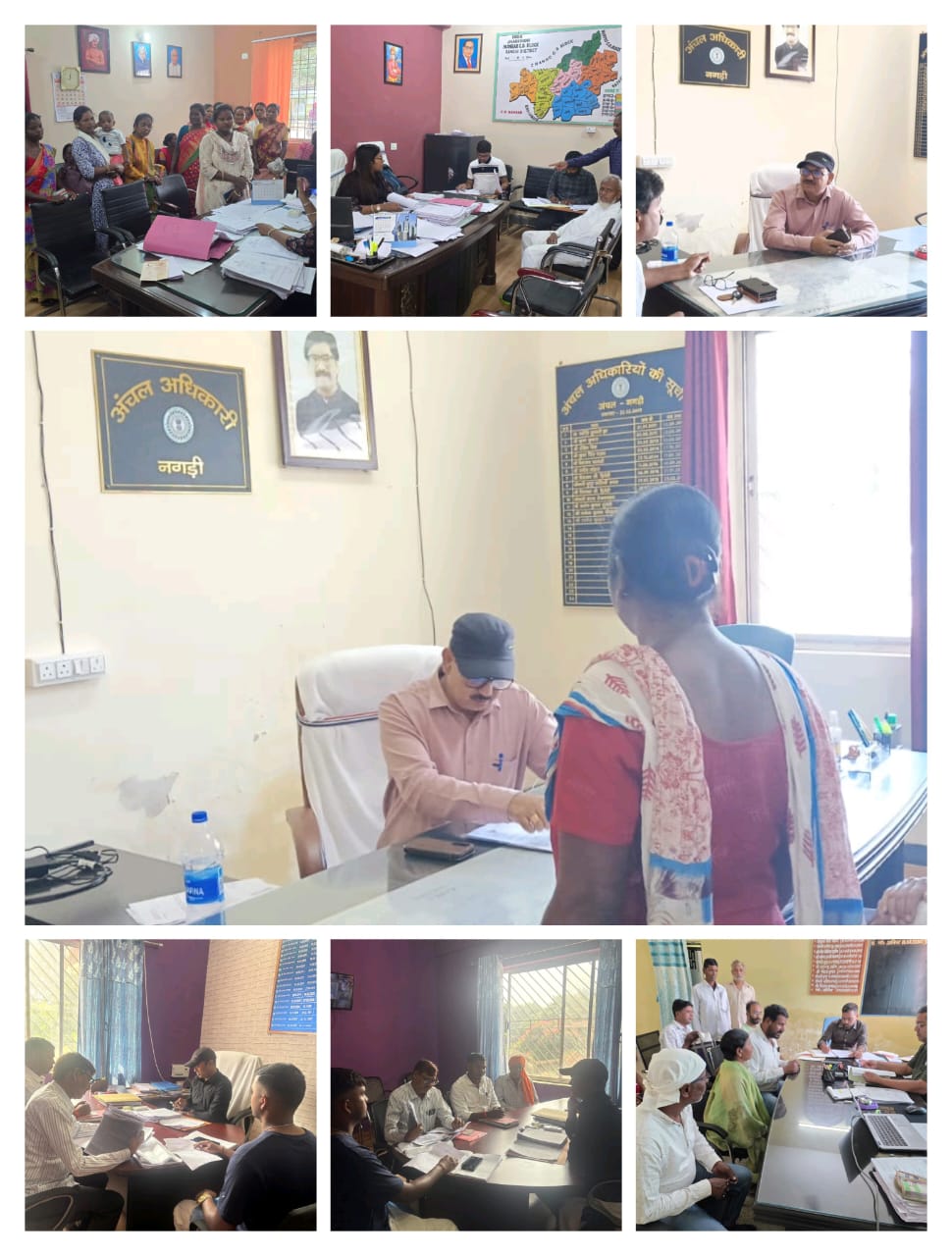 जनता दरबार की लाेगाें की समस्याओं का समाधान करते कई सीओ और अन्य जनता दरबार की लाेगाें की समस्याओं का समाधान करते कई सीओ और अन्य