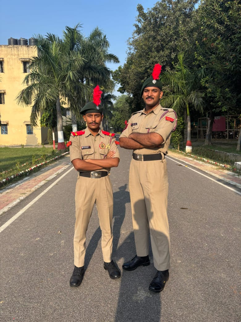 एमजीयूजी के एनसीसी कैडेट हैं दोनों, प्रोजेक्ट की हुई सराहना*