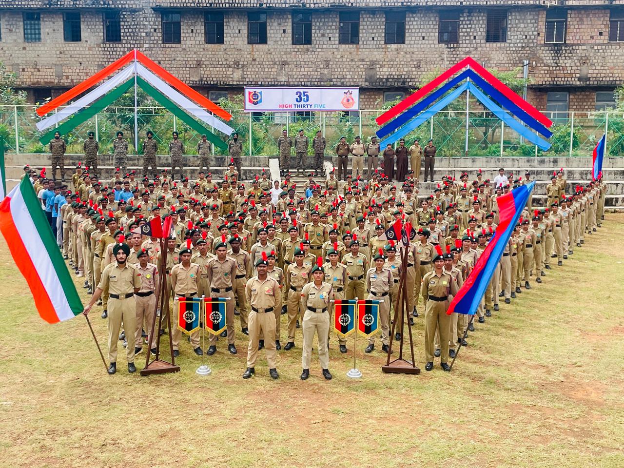 शिवपुरी में एनसीसी कैडेट्स का संयुक्त वार्षिक प्रशिक्षण संपन्न