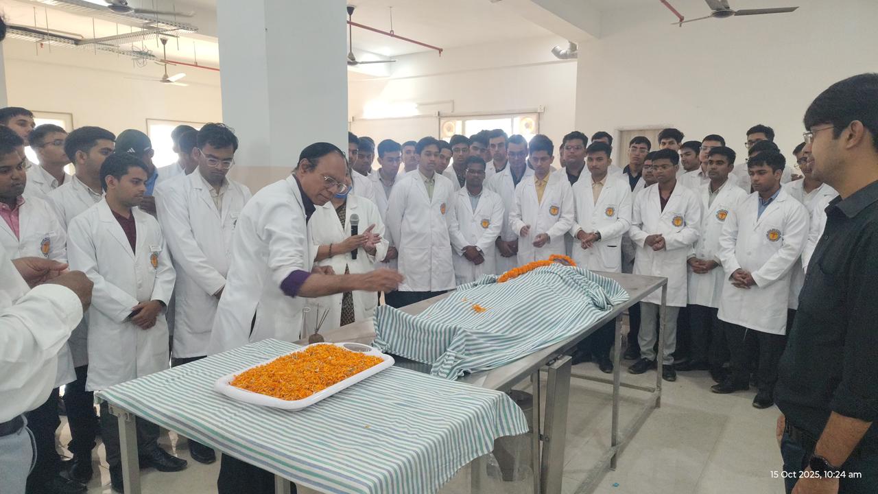 *एमजीयूजी के मेडिकल कॉलेज में विश्व एनाटॉमी दिवस की पूर्व संध्या पर कार्यक्रम आयोजित* *एमजीयूजी के मेडिकल कॉलेज में विश्व एनाटॉमी दिवस की पूर्व संध्या पर कार्यक्रम आयोजित*