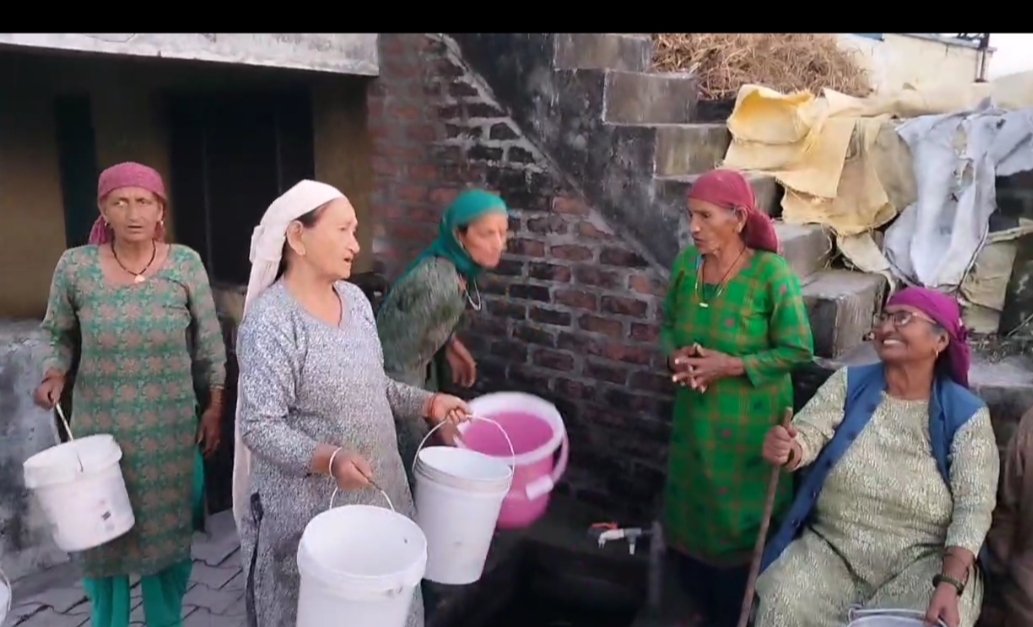 पिछले कई दिनों से पानी की समस्या से जूझ रहा शिलाई क्षेत्र का गांव ठाणे पिछले कई दिनों से पानी की समस्या से जूझ रहा शिलाई क्षेत्र का गांव ठाणे