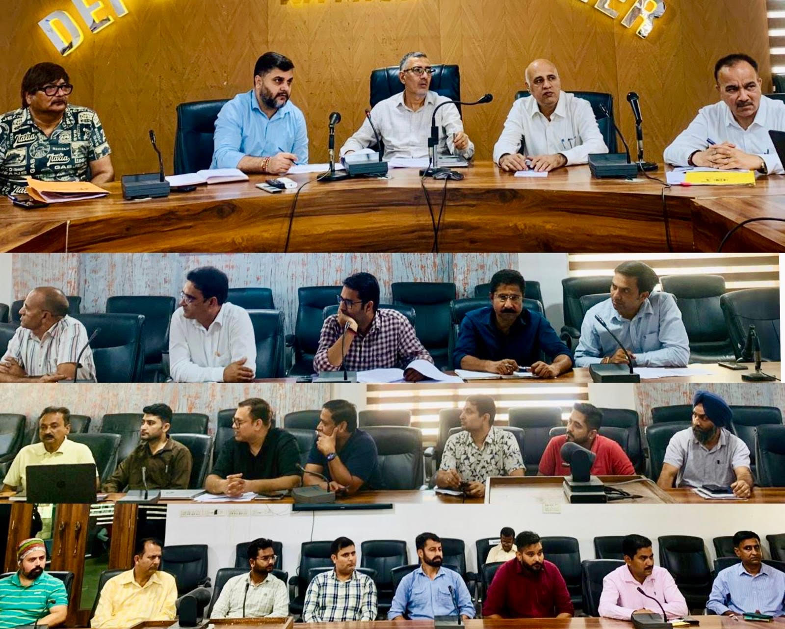 Physical and financial progress of PHE irrigation and flood control areas reviewed