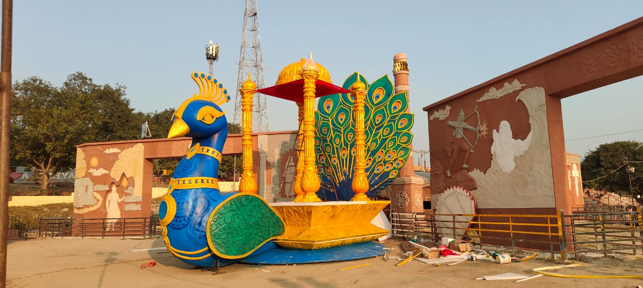 दीपोत्सव का पुष्पक विमान दीपोत्सव का पुष्पक विमान
