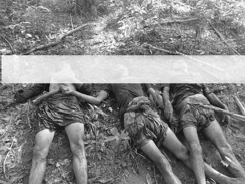 त्रिपुराः भारत-बांग्लादेश सीमावर्ती खोवाई जिले में रबर प्लांटेशन इलाके में बरामद तीन शव त्रिपुराः भारत-बांग्लादेश सीमावर्ती खोवाई जिले में रबर प्लांटेशन इलाके में बरामद तीन शव