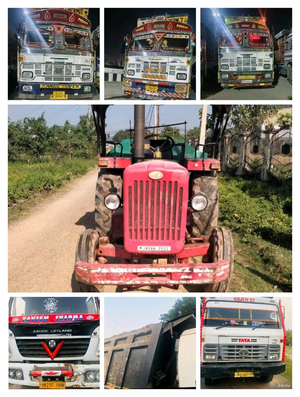 06 vehicles involved in illegal mining and transportation seized