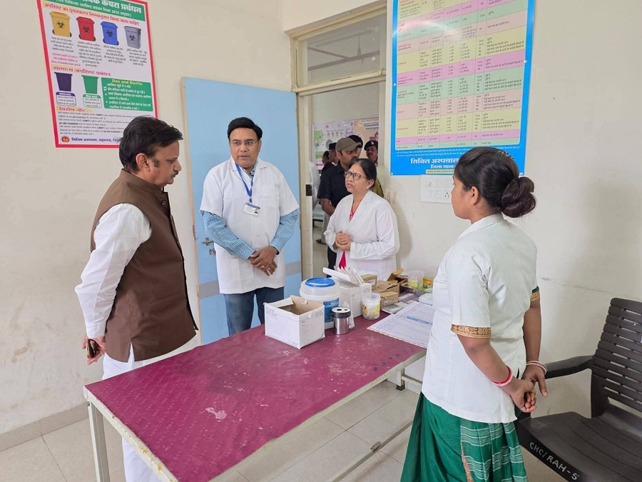 उप मुख्यमंत्री राजेन्द्र शुक्ल ने देखी सागर जिले के राहतगढ़ सिविल अस्पताल की व्‍यवस्‍थाएं