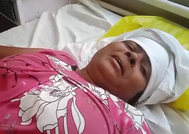 पीड़ित महिला पीड़ित महिला