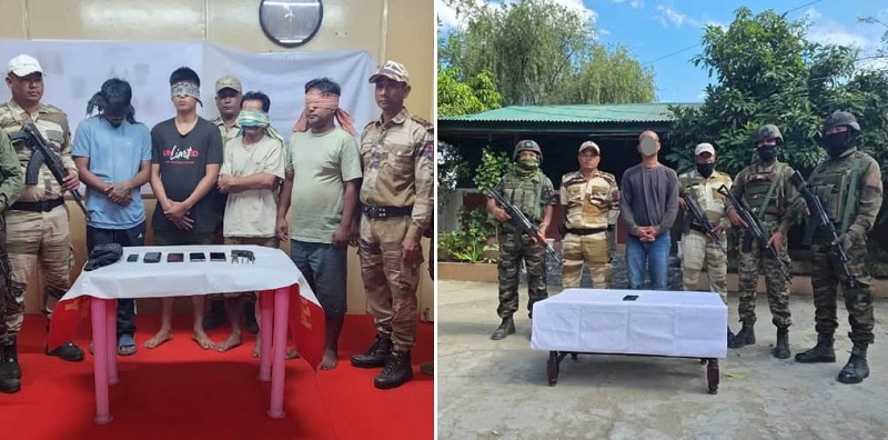 मणिपुर- अळग-अलग अभियानों में गिरफ्तार केसीपी के विभिन्न धड़ों के चार कैडर एवं सहयोगी मणिपुर- अळग-अलग अभियानों में गिरफ्तार केसीपी के विभिन्न धड़ों के चार कैडर एवं सहयोगी