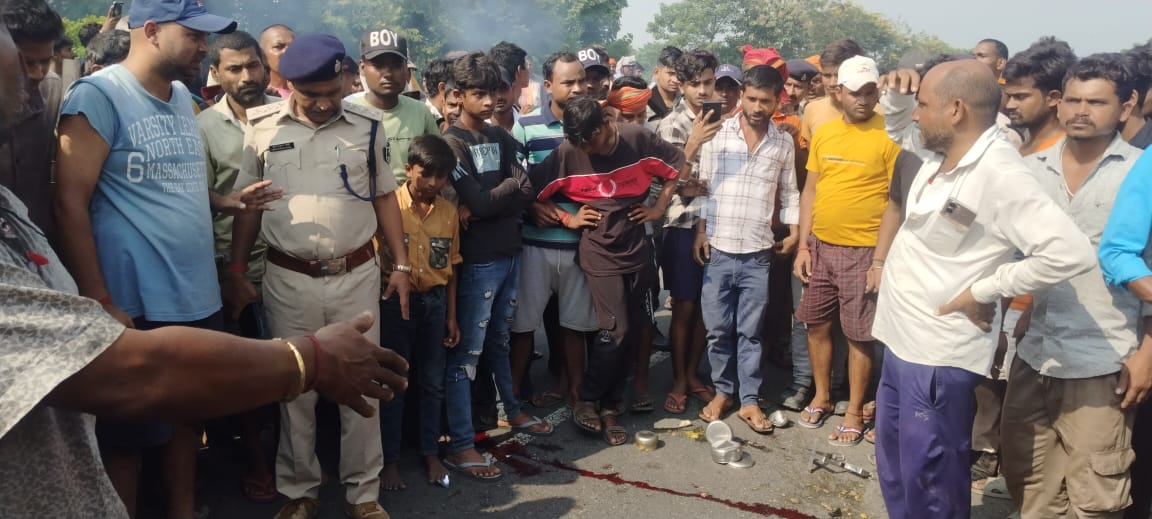 Araria Photo: SDPO reached the spot and investigated. Araria Photo: SDPO reached the spot and investigated.