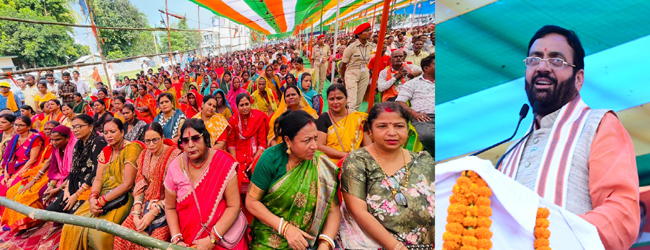 हरियाणा के मुख्यमंत्री नायब सैनी बिहार के कटिहार में चुनावी जनसभा को संबोधित करते हुए हरियाणा के मुख्यमंत्री नायब सैनी बिहार के कटिहार में चुनावी जनसभा को संबोधित करते हुए