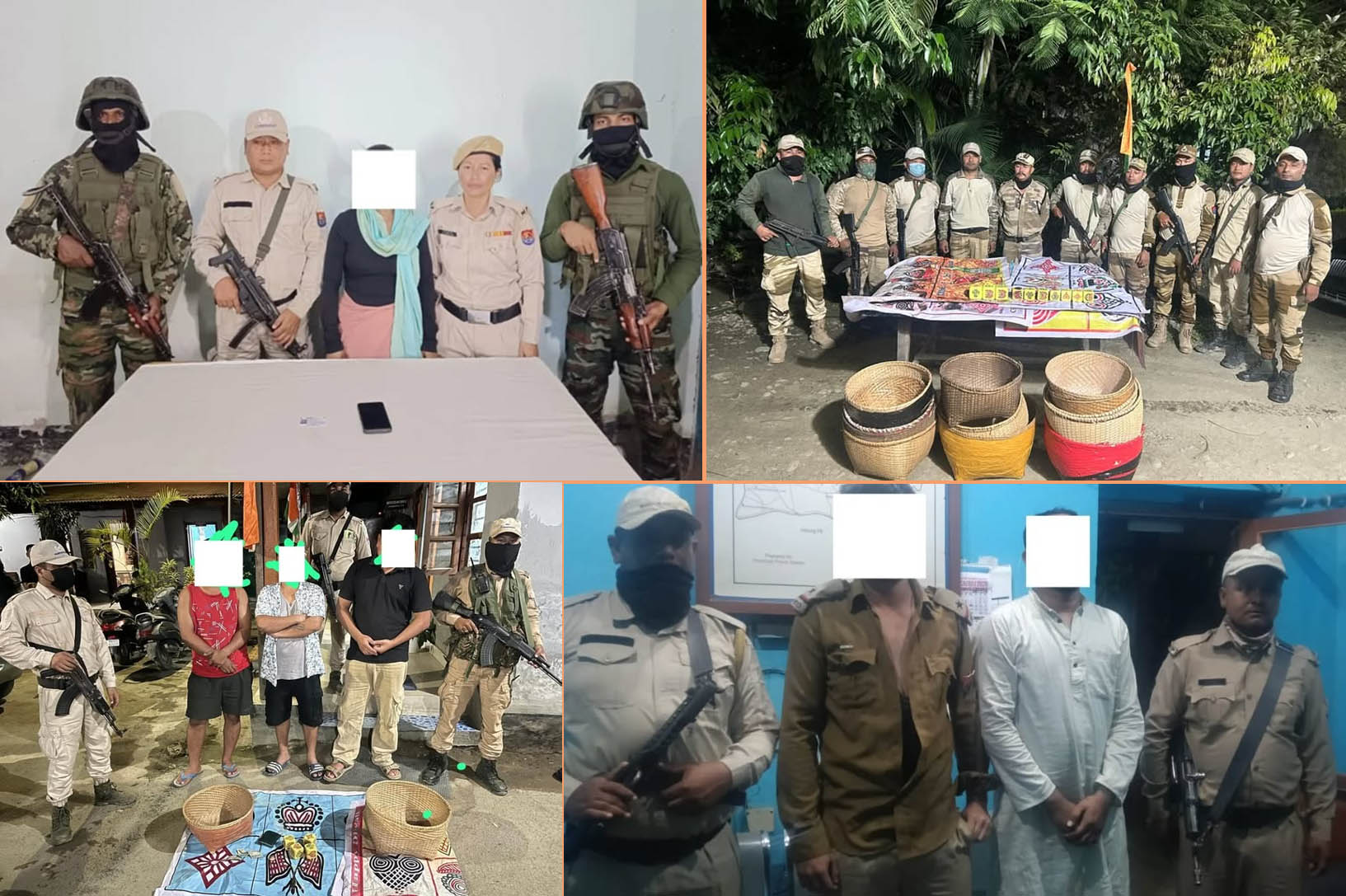 मणिपुर- केसीपी (पीडब्ल्यूजी) की महिला उग्रवादी एवं पांच जुआ खेल संचालित करने वाले विभिन्न इलाकों से गिरफ्तार मणिपुर- केसीपी (पीडब्ल्यूजी) की महिला उग्रवादी एवं पांच जुआ खेल संचालित करने वाले विभिन्न इलाकों से गिरफ्तार