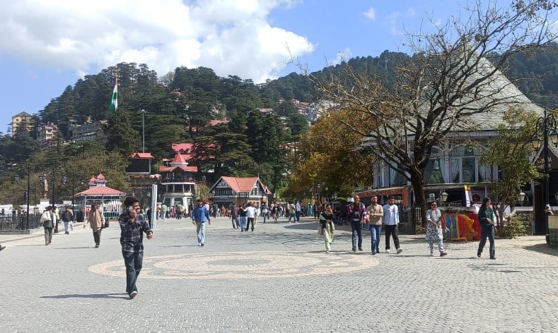 शिमला में धूप शिमला में धूप