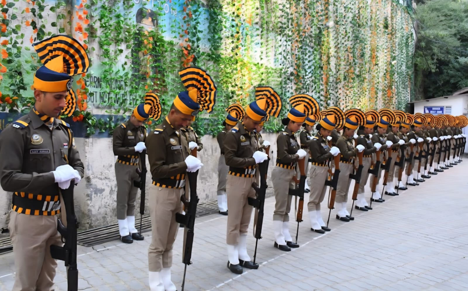 पुलिस स्मृति दिवस समारोह का आयोजन पुलिस स्मृति दिवस समारोह का आयोजन