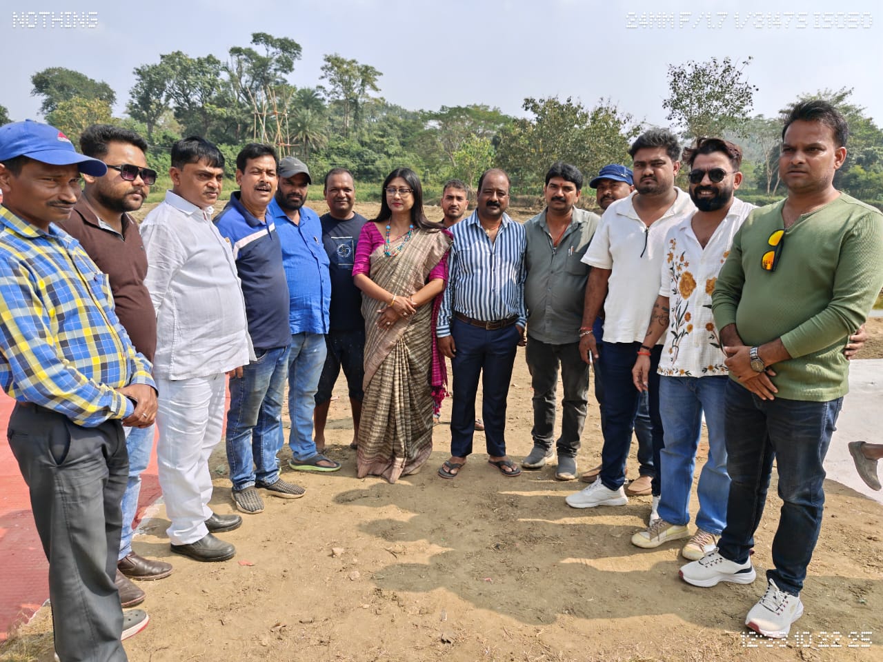 छठ घाटों का निरिक्षण करती सांसद महुआ माजी समेत अन्य छठ घाटों का निरिक्षण करती सांसद महुआ माजी समेत अन्य