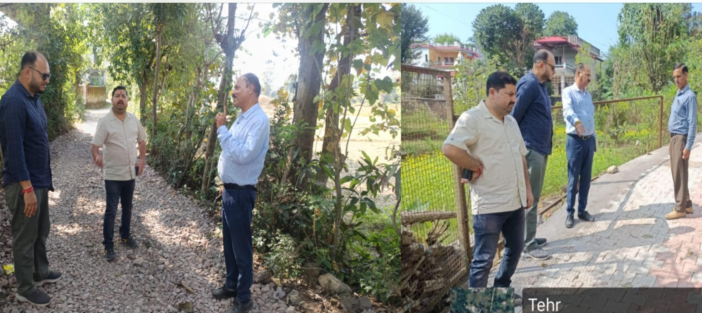 Development works were inspected in various panchayats of Bilawar block. Development works were inspected in various panchayats of Bilawar block.