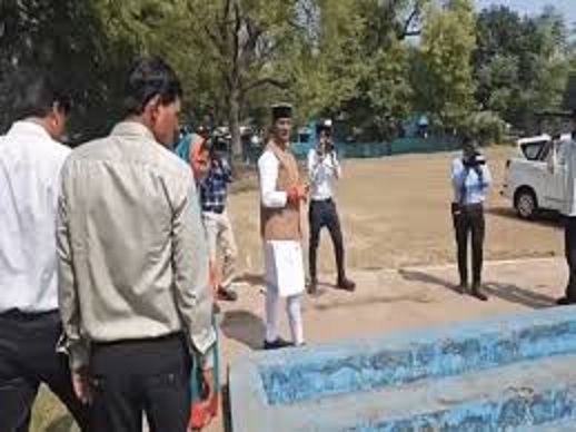 मंत्री विश्वास सारंग ने छठ पूजा घाट का निरीक्षण कर लिया तैयारियों का जायजा मंत्री विश्वास सारंग ने छठ पूजा घाट का निरीक्षण कर लिया तैयारियों का जायजा