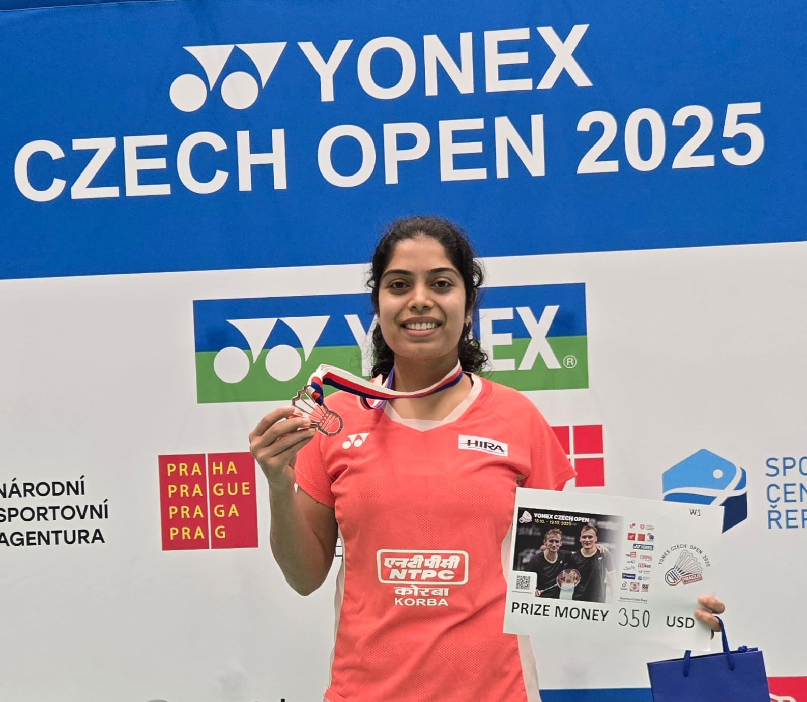 आकर्षी कश्यप ने चेक ओपन इंटरनेशनल चैलेंज टूर्नामेंट में जीता कांस्य पदक एनटीपीसी कोरबा द्वारा समर्थित आकर्षी कश्यप ने चेक ओपन इंटरनेशनल चैलेंज टूर्नामेंट में जीता कांस्य पदक एनटीपीसी कोरबा द्वारा समर्थित