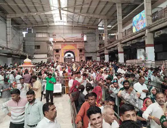 Crowd of lakhs gathered in Ramdevra on Kartik Dooj