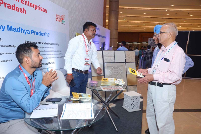 “एमएसएमई फॉर भारत” सम्मेलन में मध्य प्रदेश का एमएसएमई पंडाल “एमएसएमई फॉर भारत” सम्मेलन में मध्य प्रदेश का एमएसएमई पंडाल