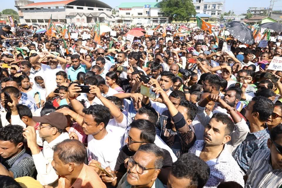 ‘This gathering is not a protest, but a stand for justice’ :  Margherita