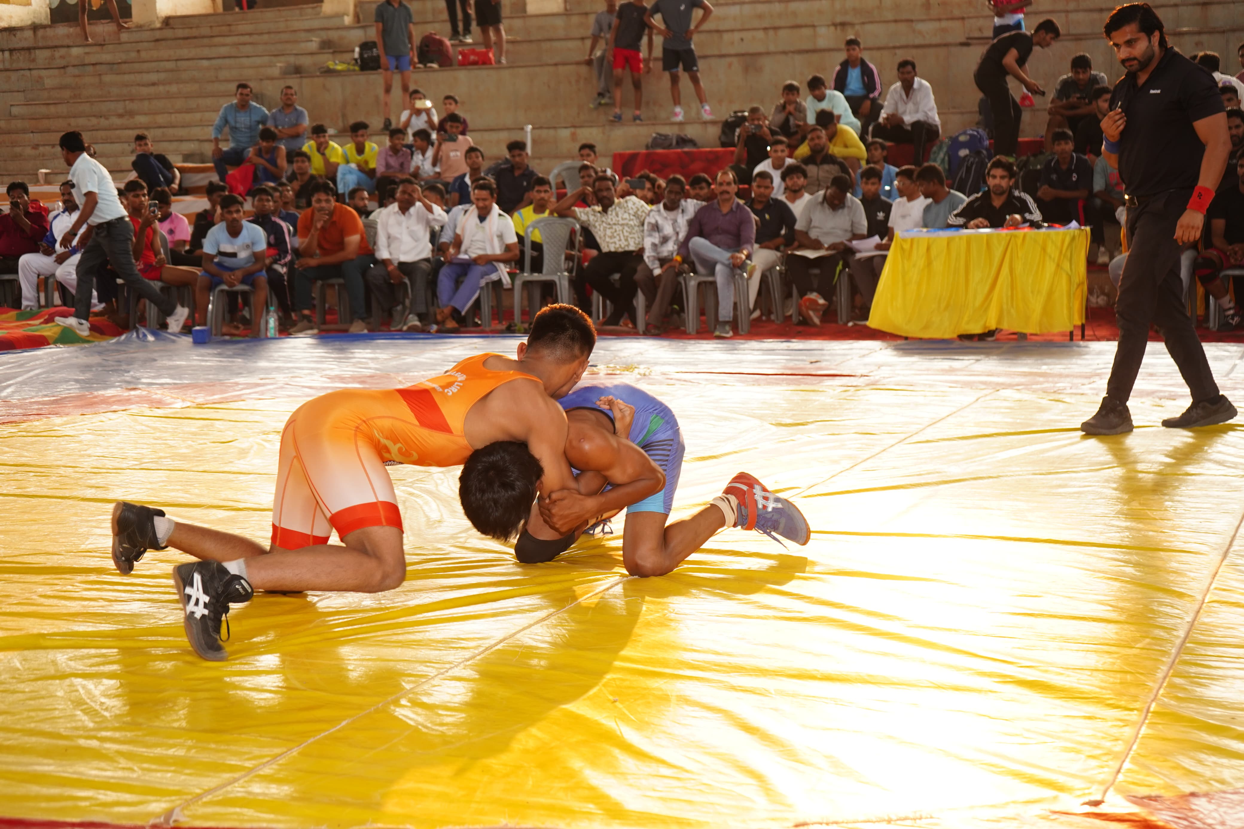 मुकाबले का दृश्य मुकाबले का दृश्य