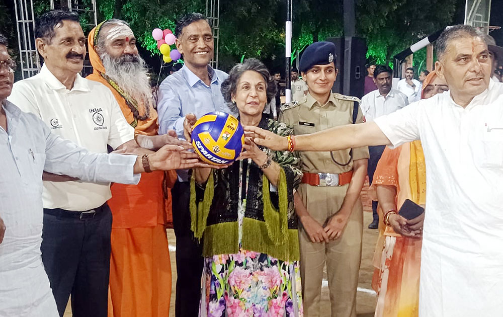 अखिल भारतीय वॉलीबॉल प्रतियोगिता का आगाज अखिल भारतीय वॉलीबॉल प्रतियोगिता का आगाज