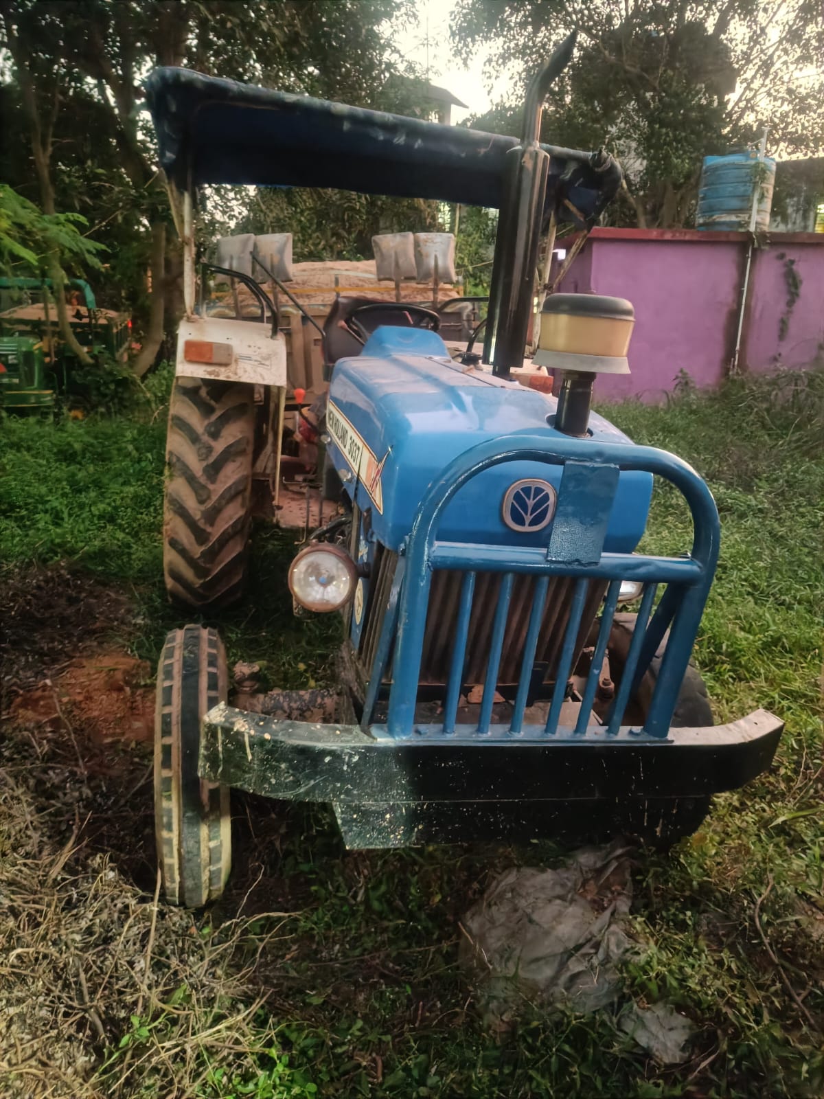 जप्त ट्रैक्टर