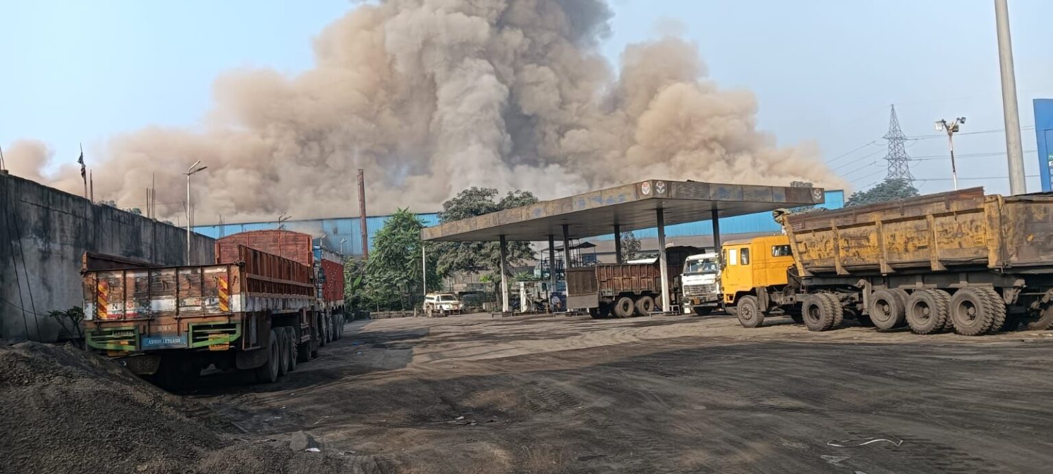 एन आर वीएस प्लांट में  ब्लास्ट