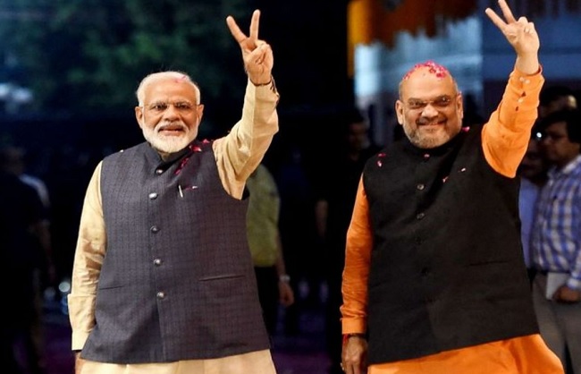 प्रधानमंत्री और गृहमंत्री अमित शाह की फाइल फोटो