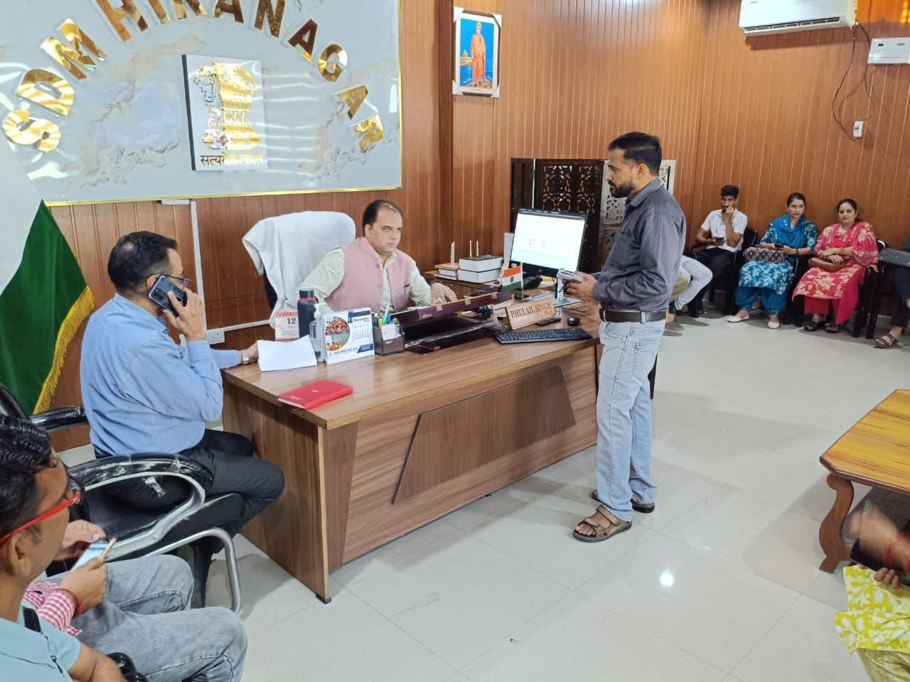 SDM Hiranagar chaired the BHD meeting under Mission Yuva. SDM Hiranagar chaired the BHD meeting under Mission Yuva.