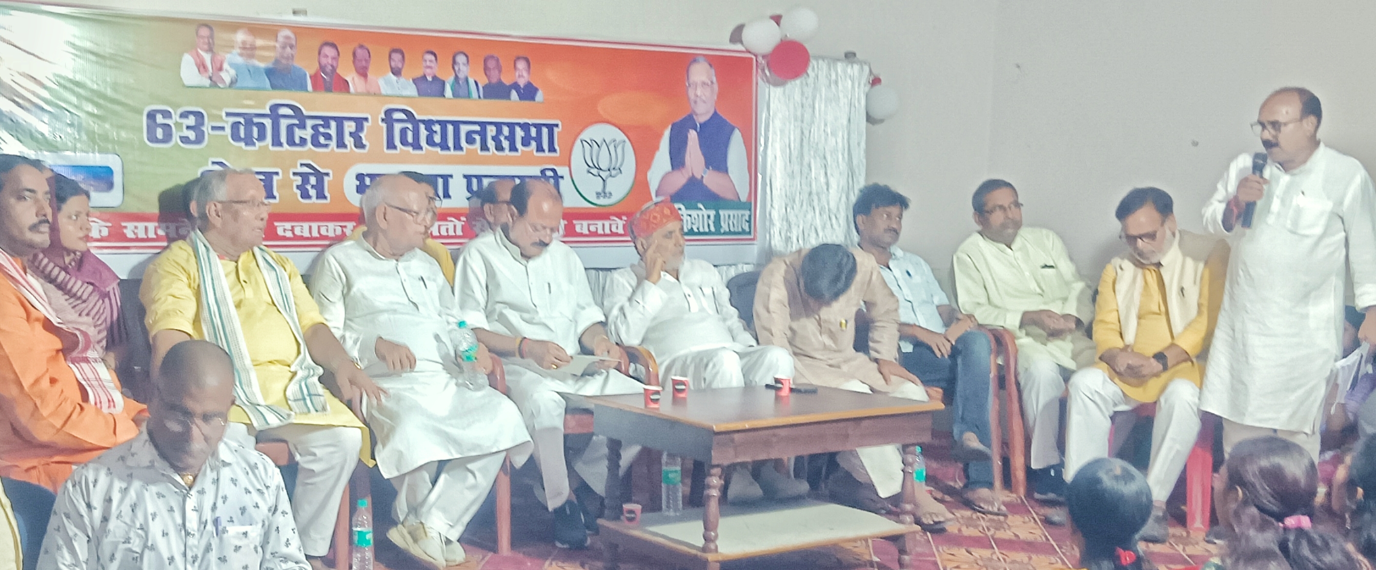 NDA leader at office inauguration NDA leader at office inauguration