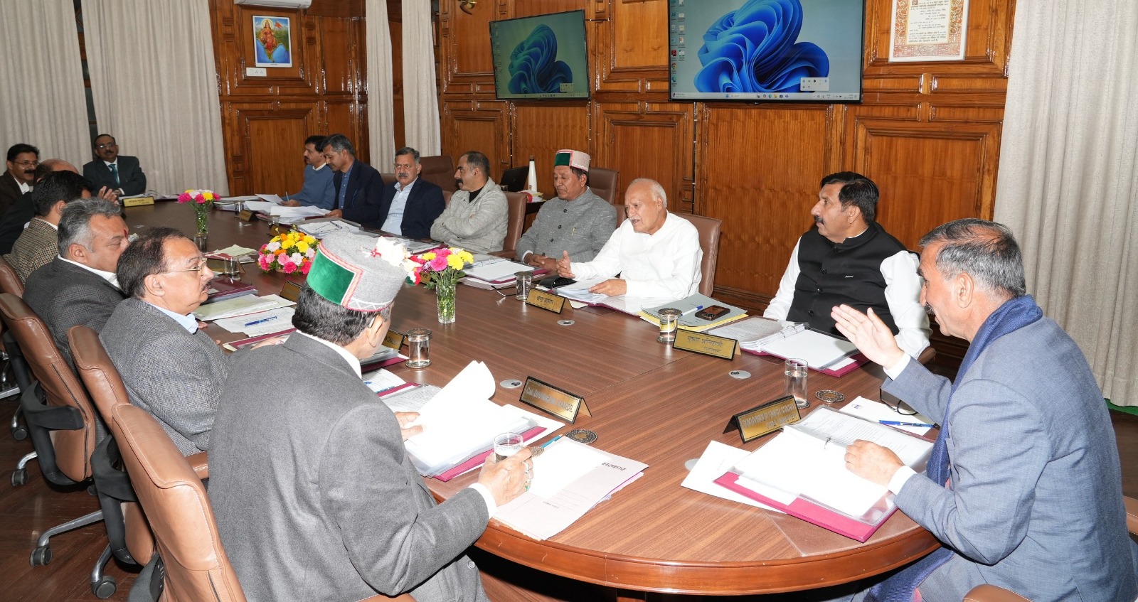 हिमाचल मंत्रिमंडल बैठक