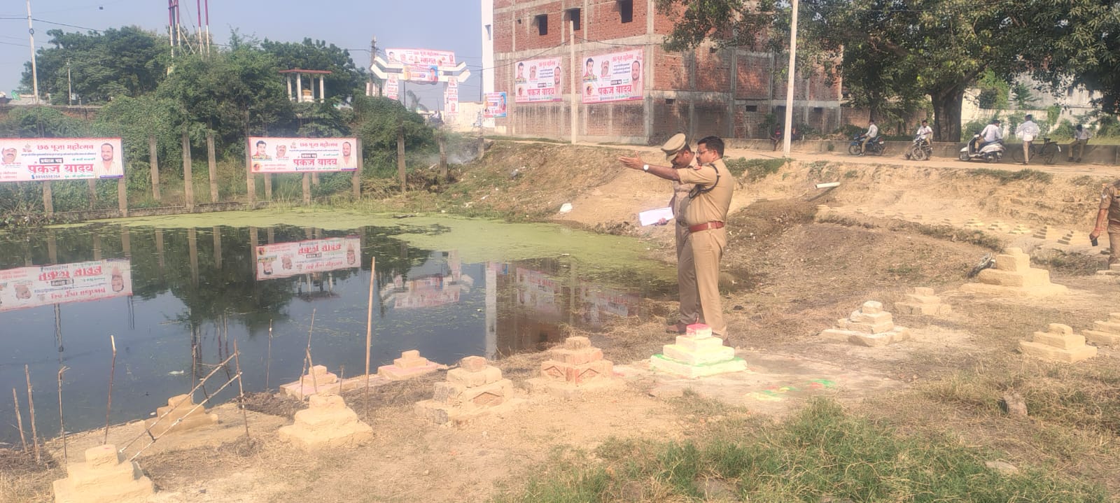 एसपी उत्तरी ने छठ घाटों का किया निरीक्षण, दिए सुरक्षा व्यवस्था के निर्देश*