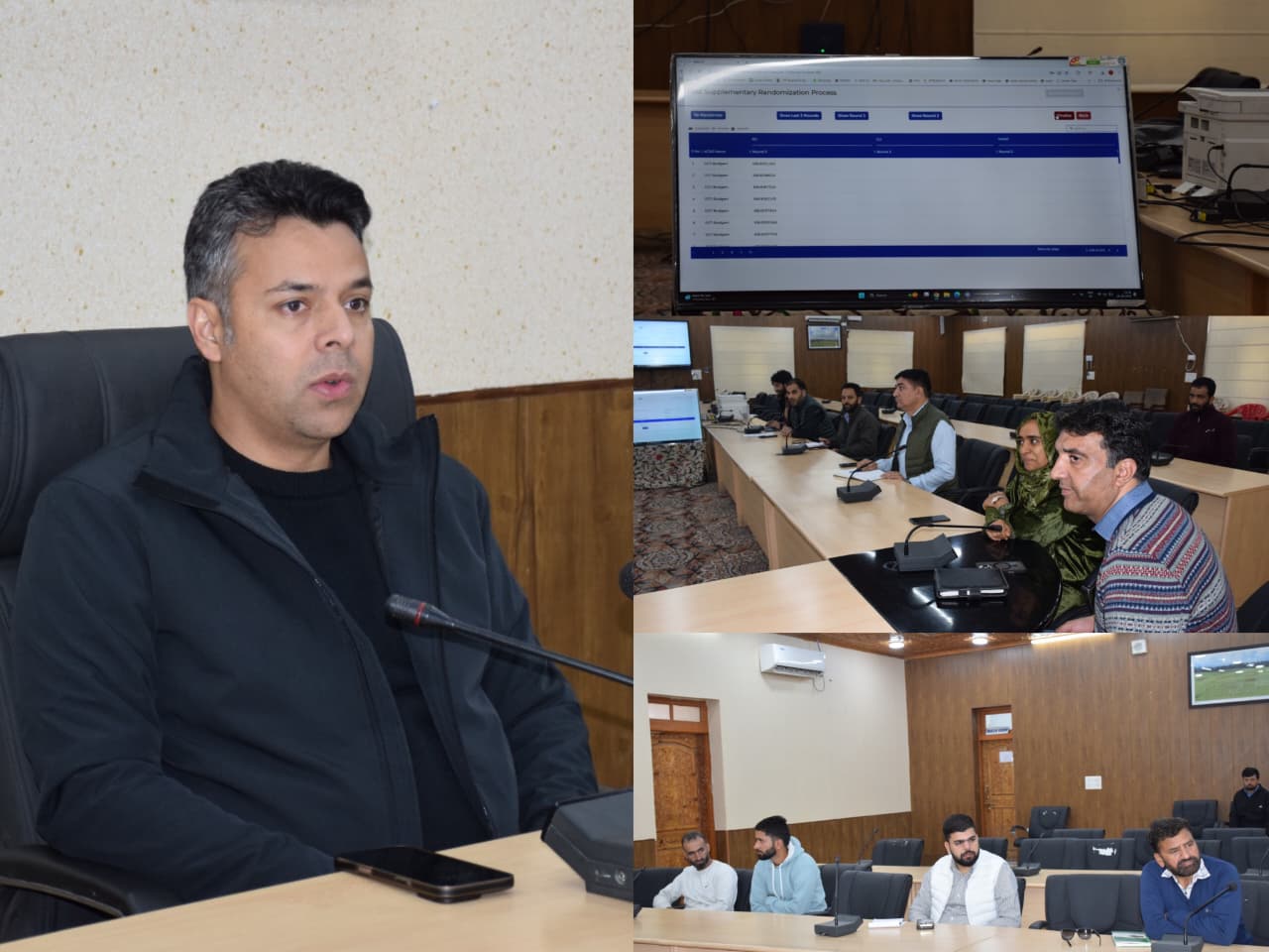 बडगाम में ईवीएम का पूरक यादृच्छिकीकरण किया गया बडगाम में ईवीएम का पूरक यादृच्छिकीकरण किया गया