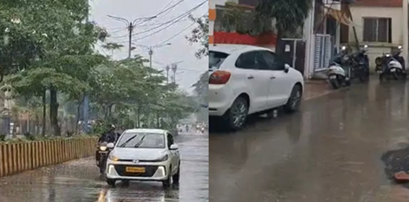 रविवार को इंदौर और उज्जैन में हुई बारिश रविवार को इंदौर और उज्जैन में हुई बारिश