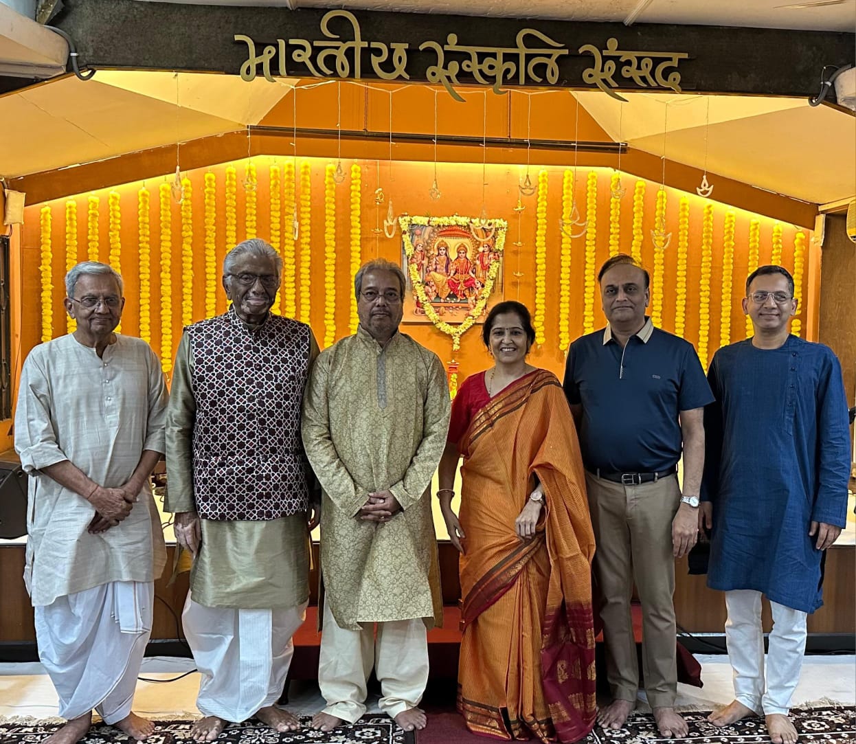 भारतीय संस्कृति संसद, कोलकाता ने मनाया राम राज्याभिषेक दीपावली मिलन समारोह