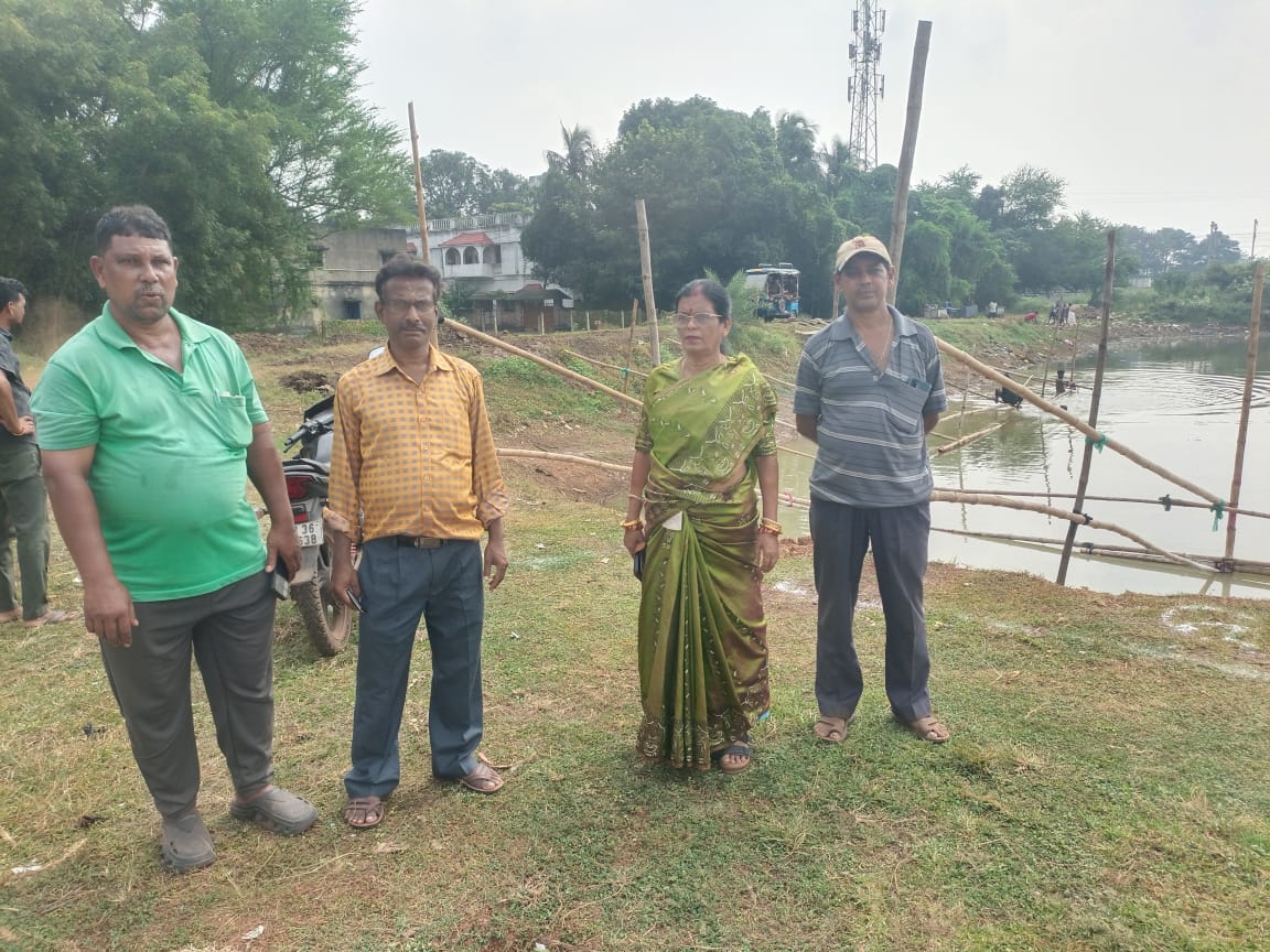 छठ घाट की व्यस्था