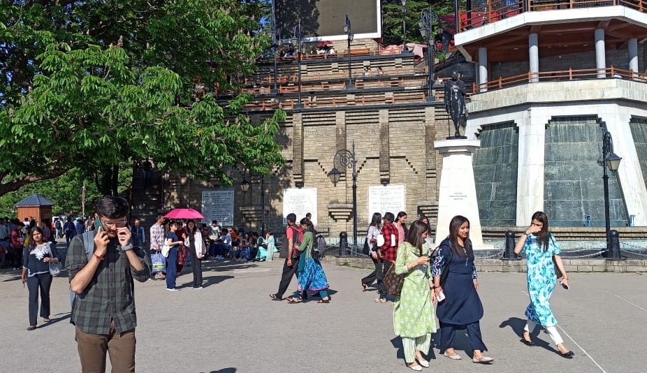 शिमला में धूप